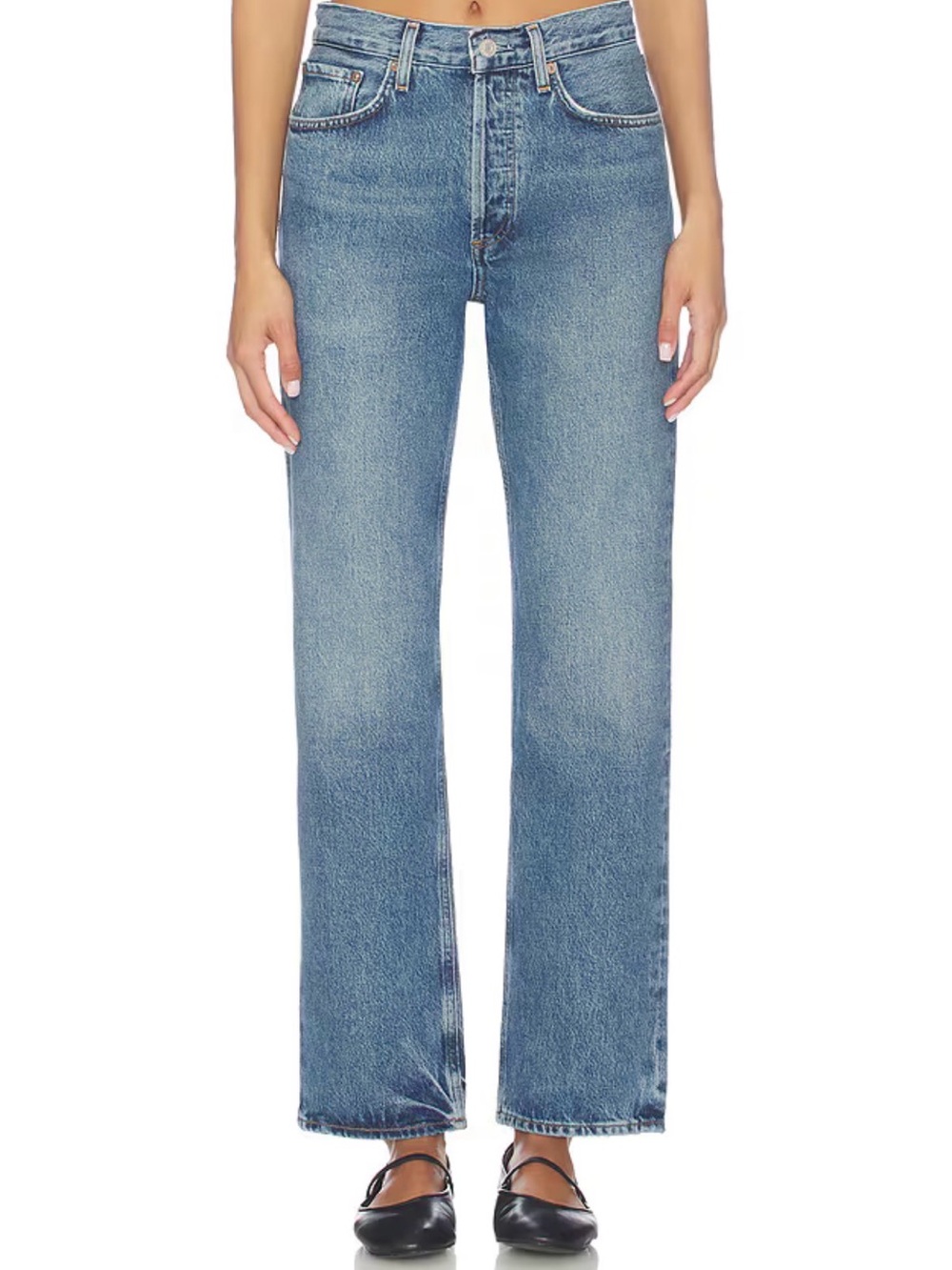 Agolde Women's Lana Straight Leg Jeans in Liberty size 30 EUC
